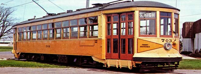 CRP&L No. 703 Streetcar